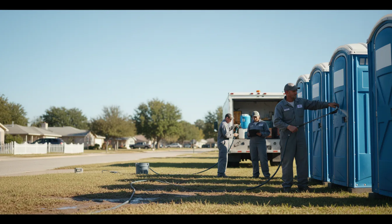 Long-Term Portable Toilet Rental in Saint Benedict, LA near me